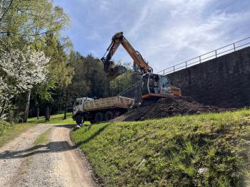 Erkundung der Gründung Staumauer Talsperre Weida