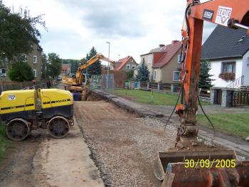 Gemeinde Harth-Pöllnitz,
Schmutzsammler Ortsnetz Köckritz / Köfeln