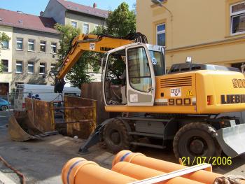 Stadt Gera,
Kanal- und Trinkwasserleitungsbau Lutherstraße