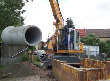 Gemeinde Oppurg,
Hauptsammler und Entlastungsanlage