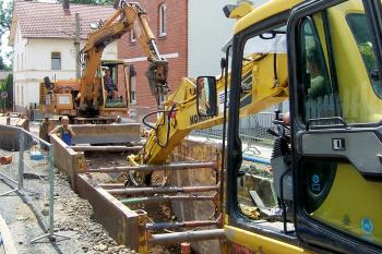 Stadt Neustadt/Orla,
Trennkanalisation und Trinkwasserleitungsbau im OT Börthen