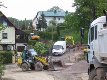 Gemeinde Unterwellenborn,
Erstellung Hauptsammler und Trinkwasserleitung im OT Goßwitz