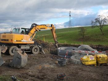 Gemeinde Burkersdorf,
Errichtung vollbiologische Kläranlage