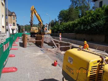 Stadt Gera-Langenberg,
Erneuerung Schmutzwasserkanal und Trinkwasserleitung