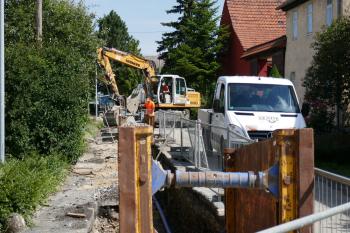 Gemeinde Bucha OT Coppanz,
Neubau Schmutzwasserortsnetz