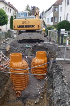 Stadt Auma-Weidatal,
Abwasserentsorgung "Wüstenwetzdorfer Weg"