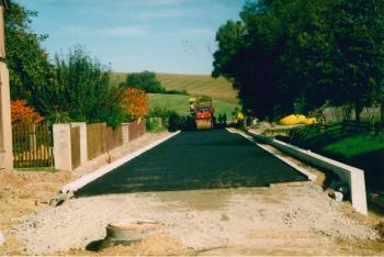 Gemeinde Sirbis,
Ausbau Ortsstraße