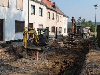 Gemeinde Kamsdorf,
Dorferneuerung Karl-Marx-Platz